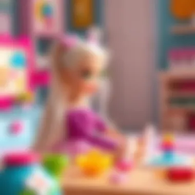 Exploration of developmental opportunities provided by Barbie Cutie Reveal