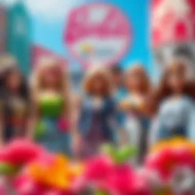 Cultural Representation: Barbie's Influence on Global Perspectives Barbie dolls representing various cultures and professions