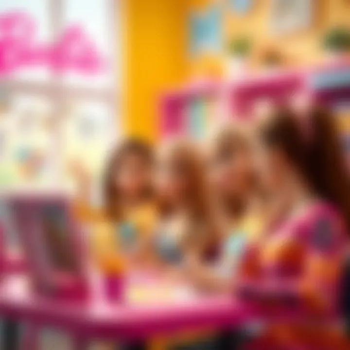 Educational Barbie games promoting learning