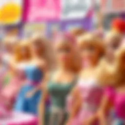 Historical evolution of Barbie through the decades