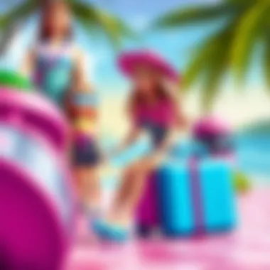 Barbie travel set inspiring creativity