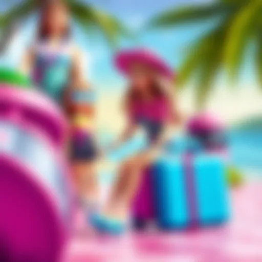 Barbie travel set inspiring creativity