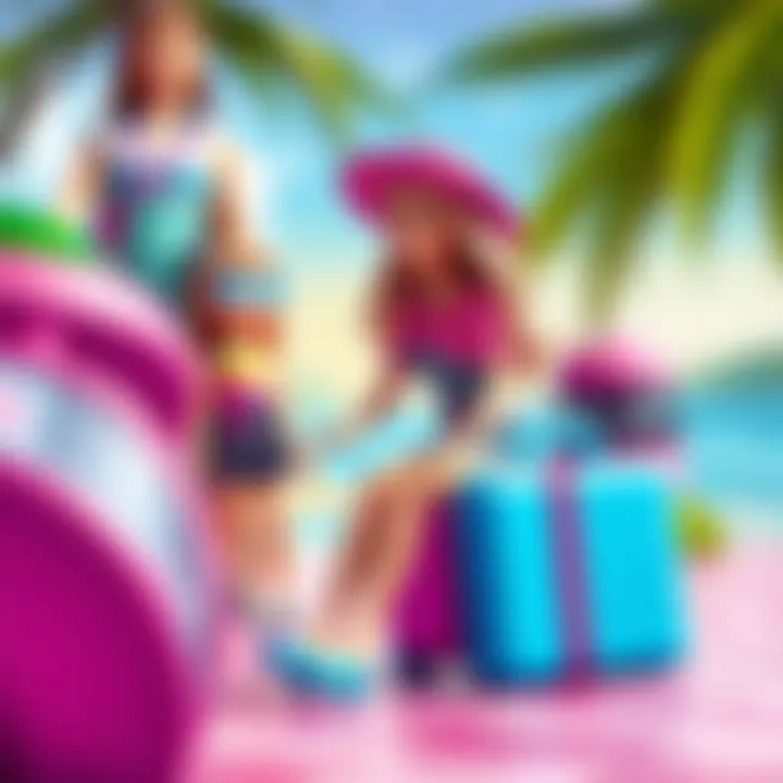 Barbie travel set inspiring creativity