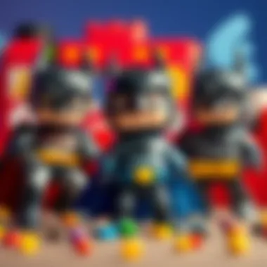 Diverse Batman toys enhancing social skills