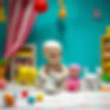 Adorable baby mannequin in a playful setting, inspiring creativity