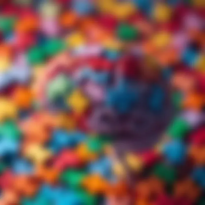 A brain illustration filled with puzzle pieces, representing cognitive development.