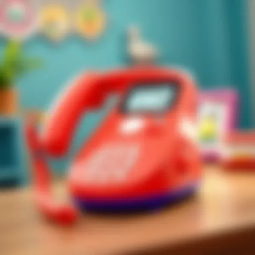 Engaging educational phone for children