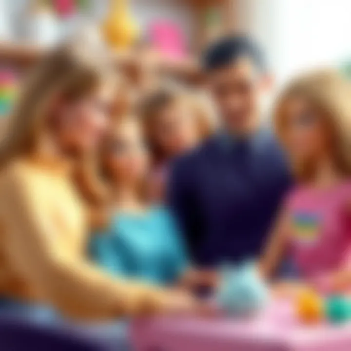 Lessons for Families: The Educational Value of Barbie A family discussing the educational benefits of Barbie dolls