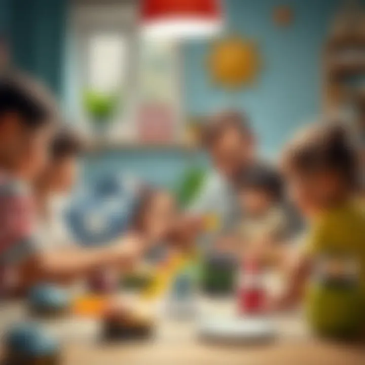 Family enjoying time while playing with Revell toys