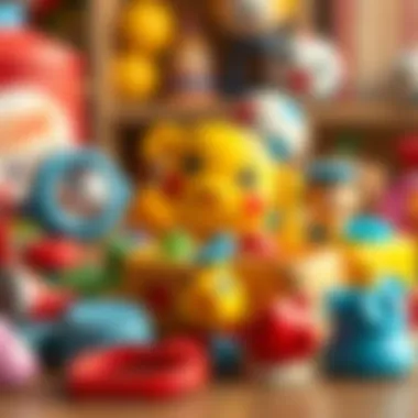 Interactive Play Materials for Learning Colorful and interactive play materials