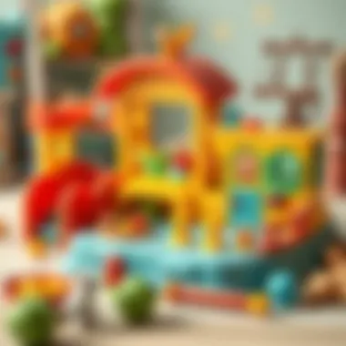 Interactive playsets designed for early development