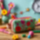 Colorful pencil case for girls