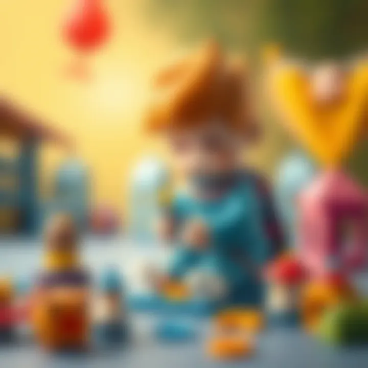 Kral Şakir set enhancing creativity and imagination in children