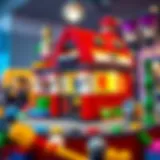 A vibrant display of Lego 76218 showcasing its unique design and features