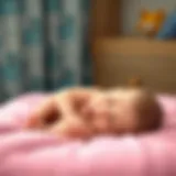 Newborn baby boy lying on a soft blanket