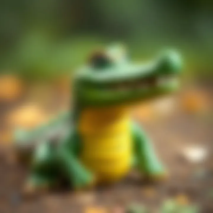 Parents choosing the right crocodile toy for their child