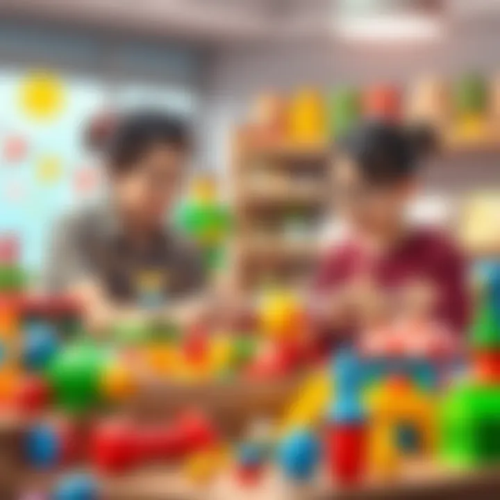 Parents and educators selecting educational toys