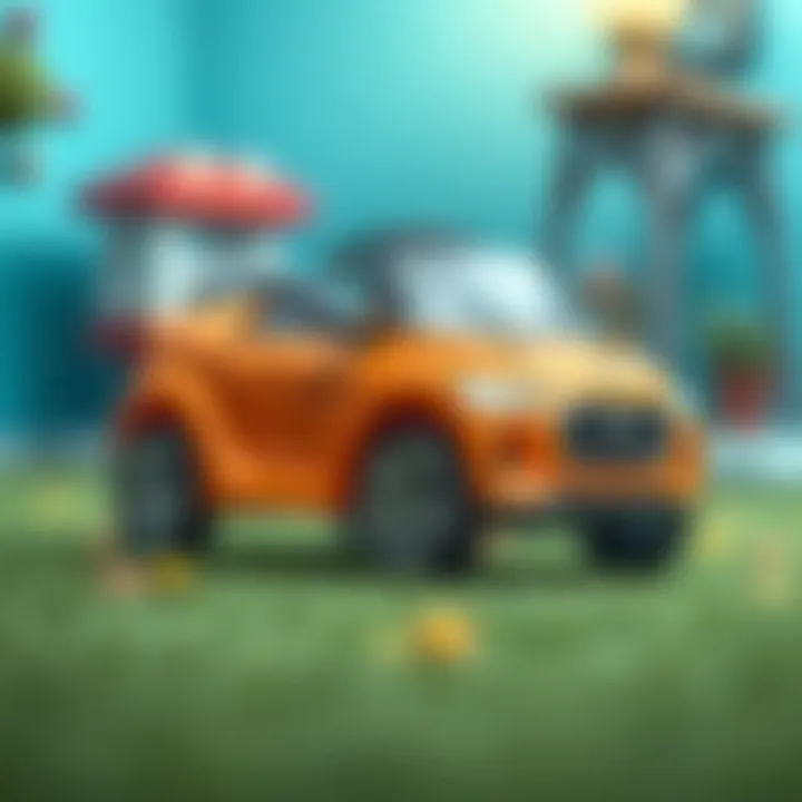 Parents selecting the best electric toy car for their child