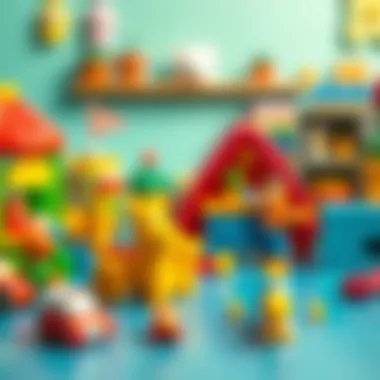 Parents selecting toys for cognitive development