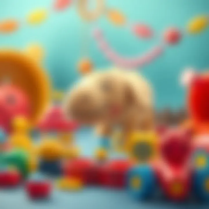 Educational toys stimulating cognitive development