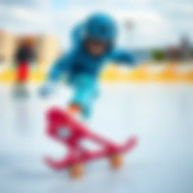 Skating on a smooth surface