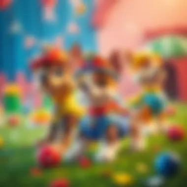 Fun Paw Patrol party games for kids