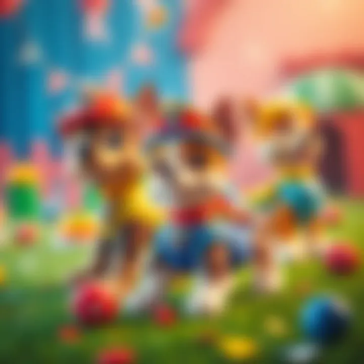 Fun Paw Patrol party games for kids