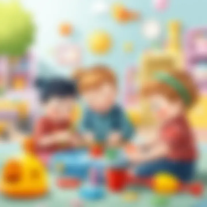 Playful Learning with Poppy Playtime Accessories Children engaged in playful learning with Poppy Playtime accessories