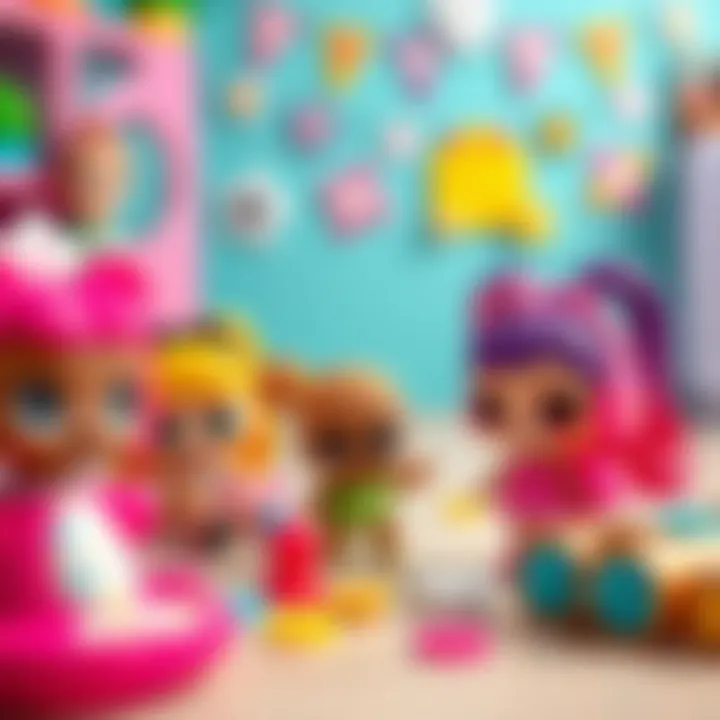 Educational aspects of play with LOL toys highlighted