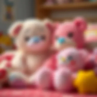 Safe and soft plush toys for young children