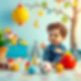 Creative expression in children's play activities