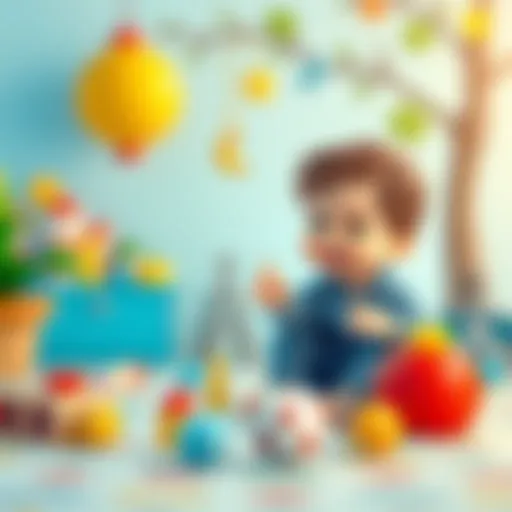 Creative expression in children's play activities