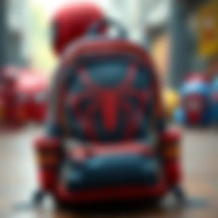 Durable materials used in Spiderman backpacks