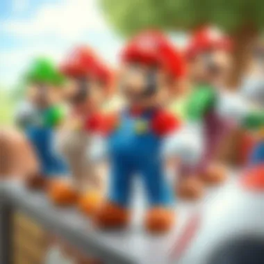 Historical evolution of Super Mario outfits through the years