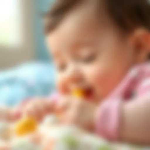 Soothing baby during teething