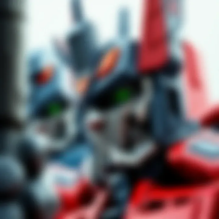 Detailed illustration of Decepticons' fierce designs