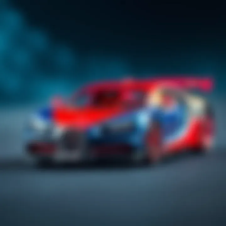 Technical specifications of Bugatti toy